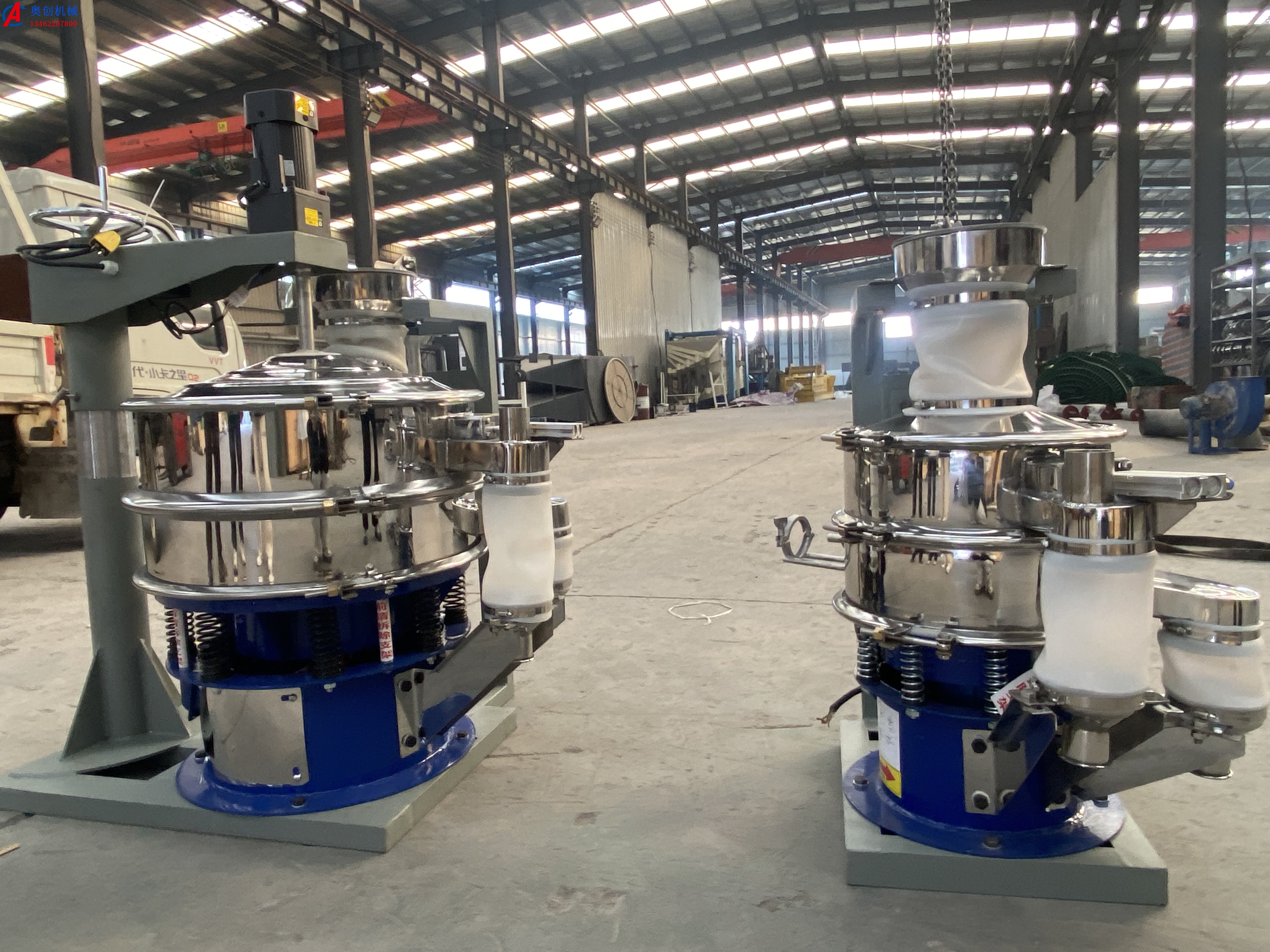 旋振篩在化工方面的表現(xiàn)